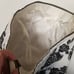 White House Black Market Womens Bustier Top white Damask Strapless Lined 0/XS