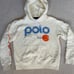 Polo by Ralph Lauren Cream Hoodie with Blue and Orange Accents