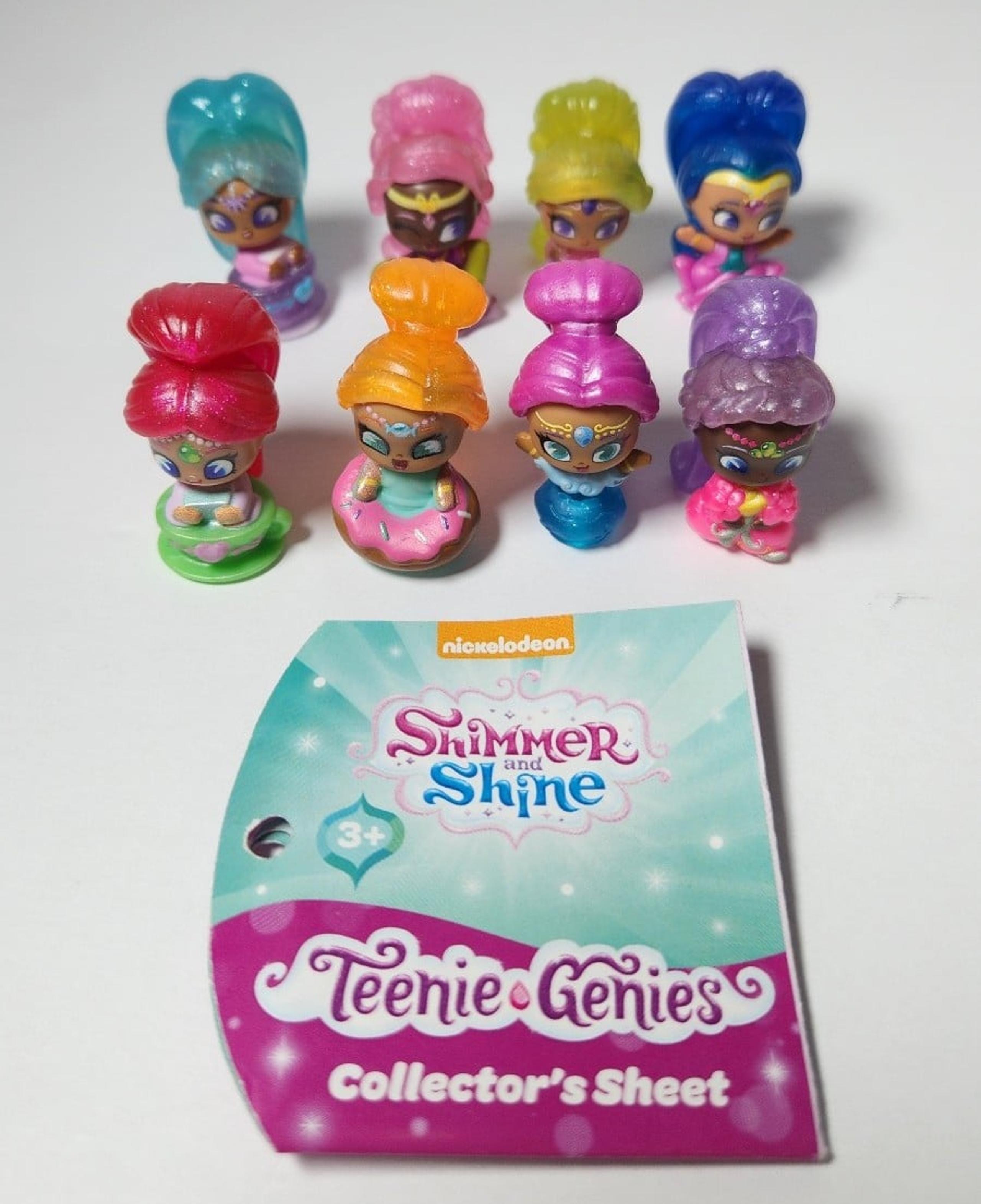 nickelodeon Shimmer and Shine Teenie Genies mini figures lot