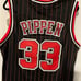 Scottie Pippen #33 Chicago Bulls NBA Jersey