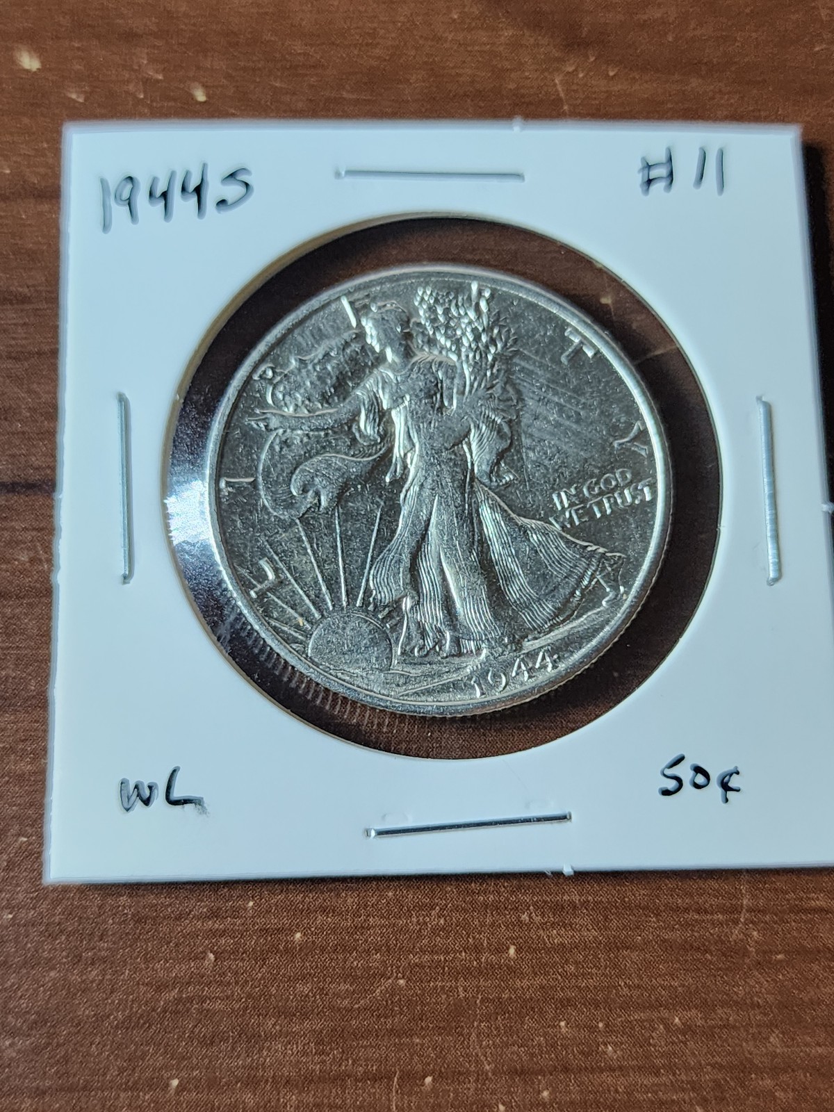 1944s Walking Liberty Silver Half Dollar
