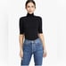 Commando ballet short sleeve turtleneck thong bodysuit OSFM