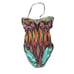 La Blanca colorful one piece swimsuit