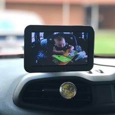 Baby Car Mirror, HD Dual Channel with 2 IR Night Vision Camera