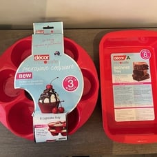 Decor Microwave Brownie and Muffin Pans