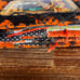 Junk Journal Halloween Orange Black 3 Signature Pumpkin Leaves Writing Journal