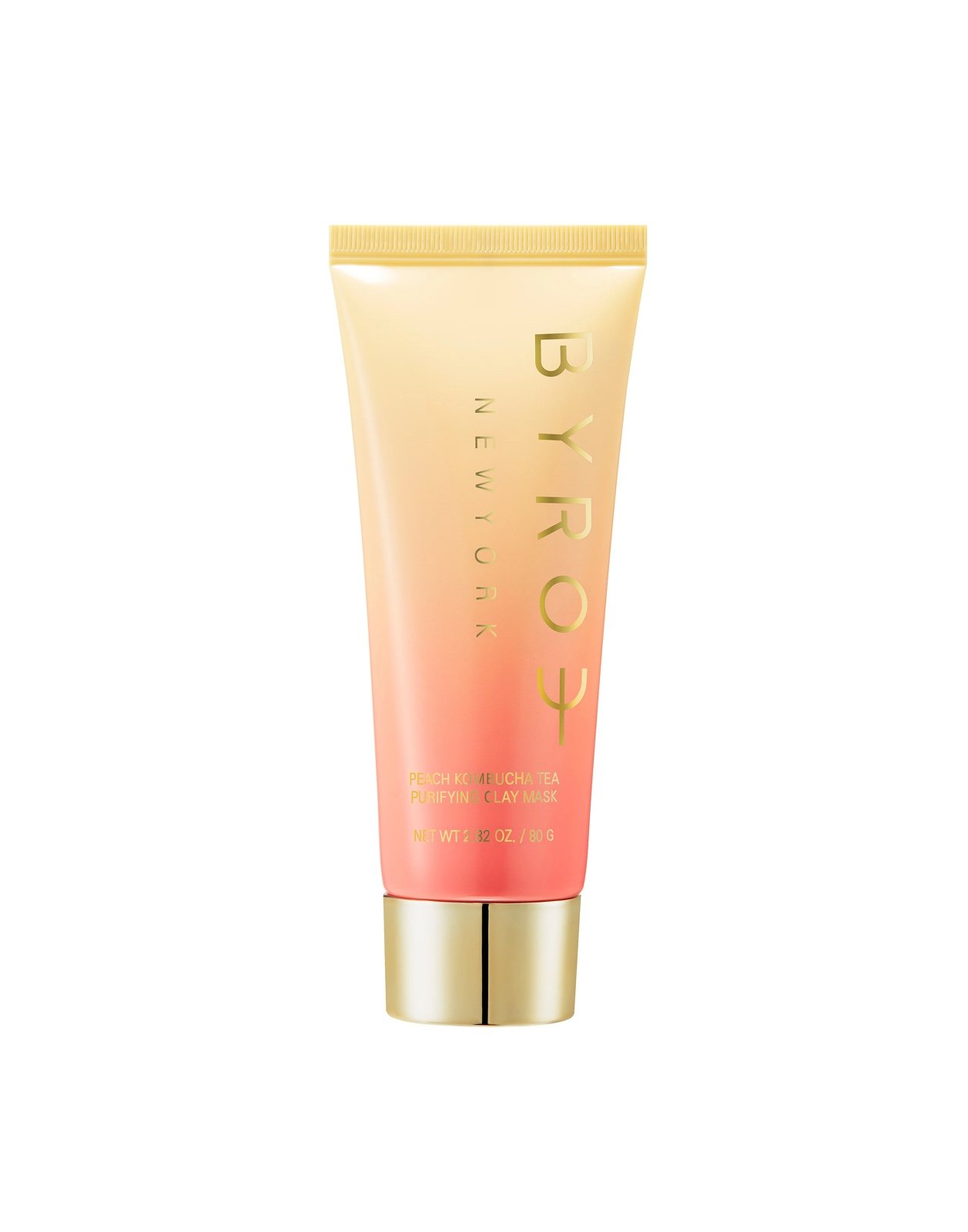 Byroe Peach Kombucha Tea Purifying Clay Mask