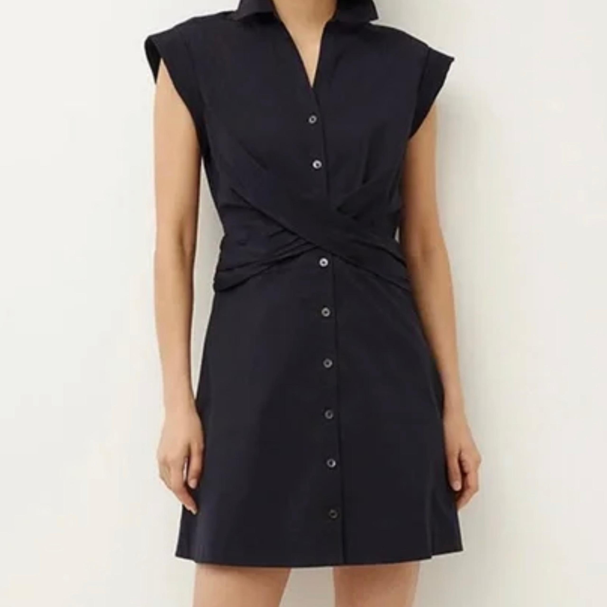 VERONICA BEARD Nagano Twist Dress Sz 16