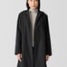 Eileen Fisher Petite Small Black Hooded Organic Cotton/nylon Jacket. Size SP NWT