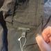 Eileen Fisher Petite Small Black Hooded Organic Cotton/nylon Jacket. Size SP NWT