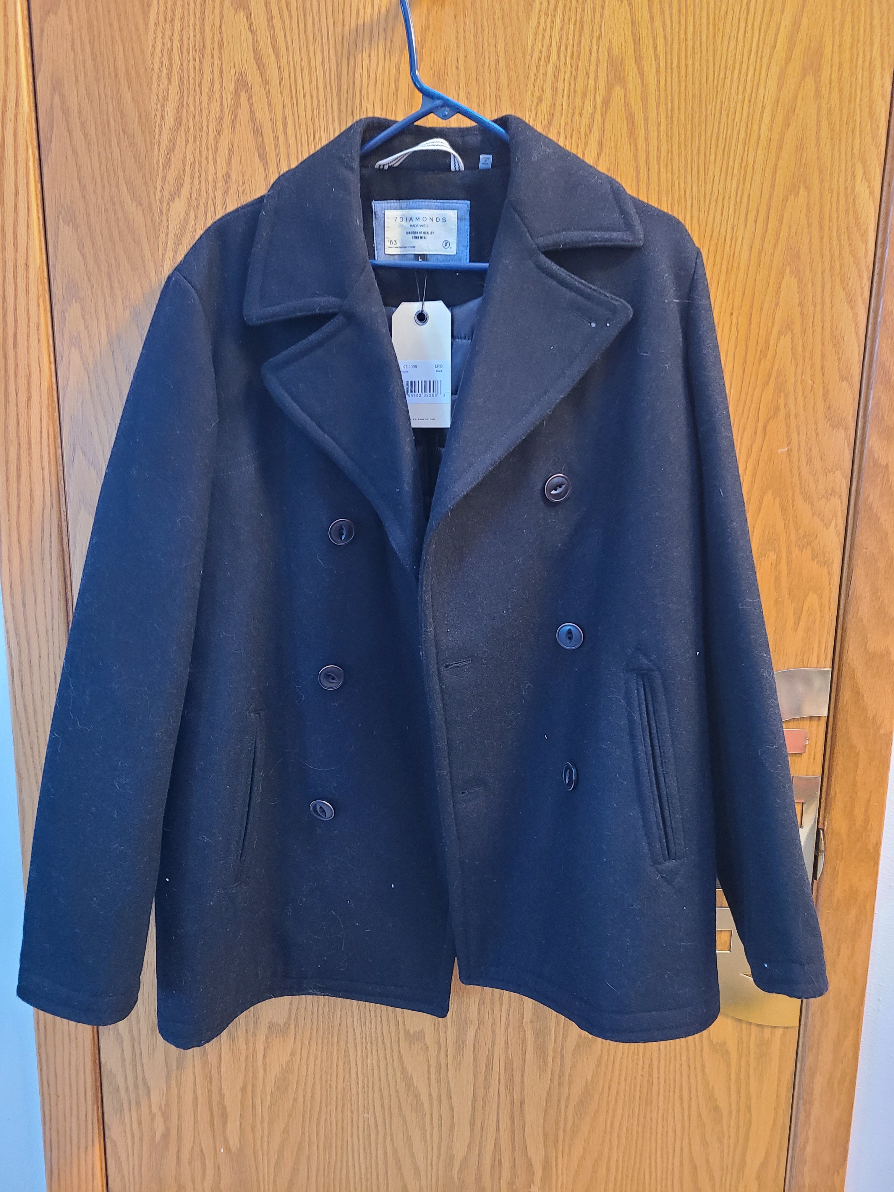 7 Diamonds pea coat NEW W/TAGS