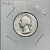 1932-S Key Date High Circulated Grade Fine/F15+ Washington US Silver Quarter