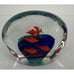 Large Murano Glass Tropical Fish School Aquarium Paperweight Vintage