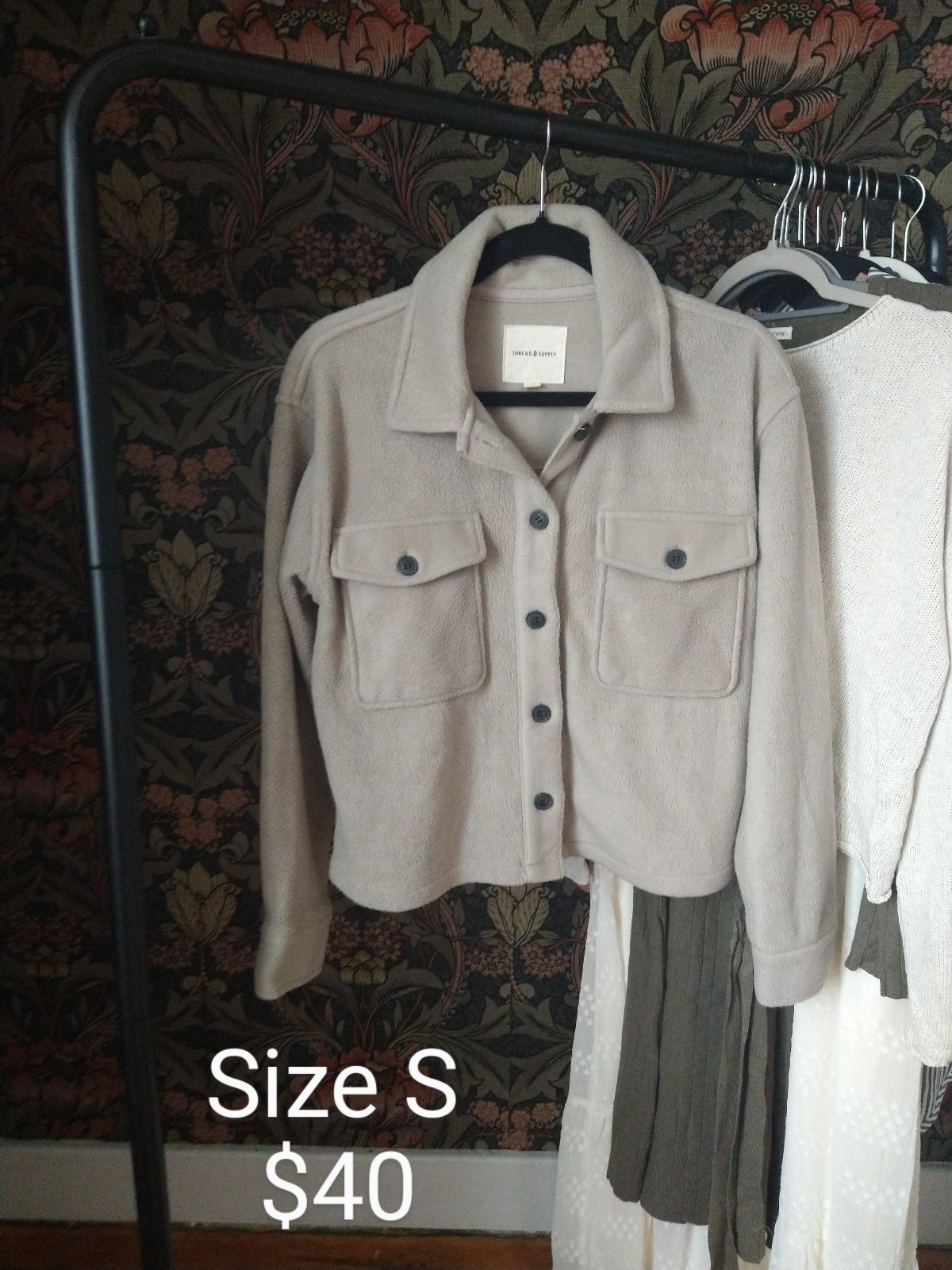 Thread and Supply Size Small Shacket