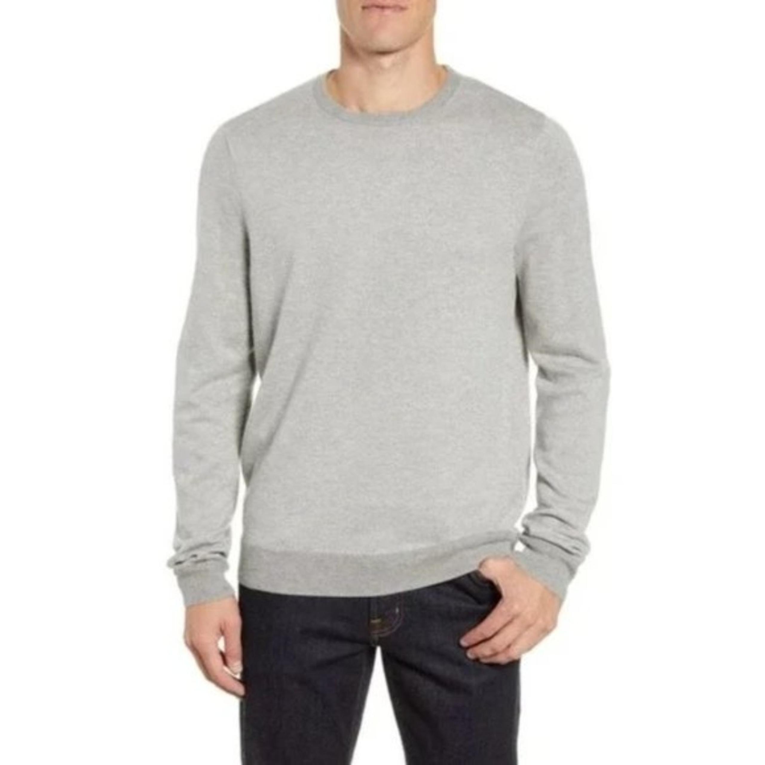 Nordstrom Grey Wool Long Sleeve Sweater Size 2XL NWOT