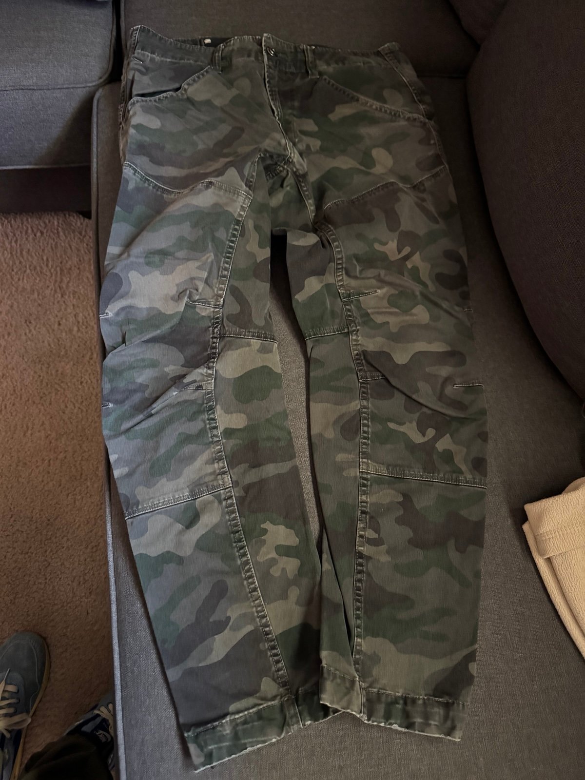 Gstart raw camo men’s pants vintage 2017 size 32/30