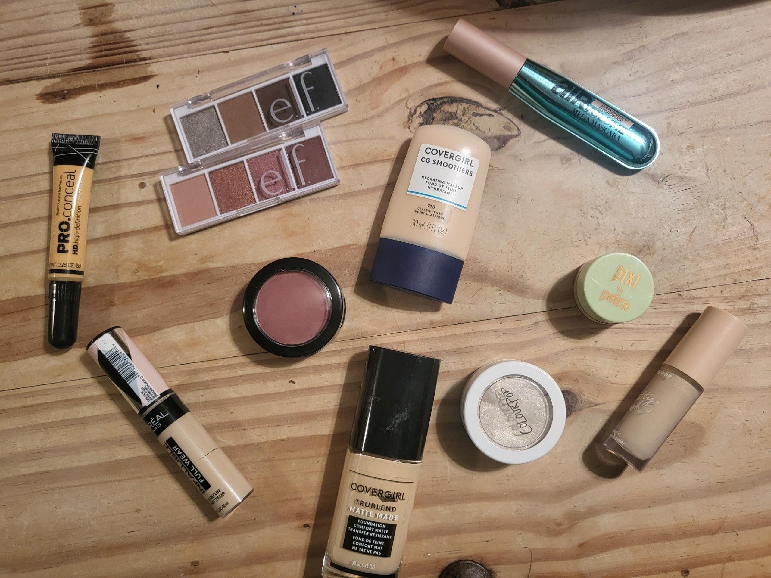 drugstore makeup bundle!