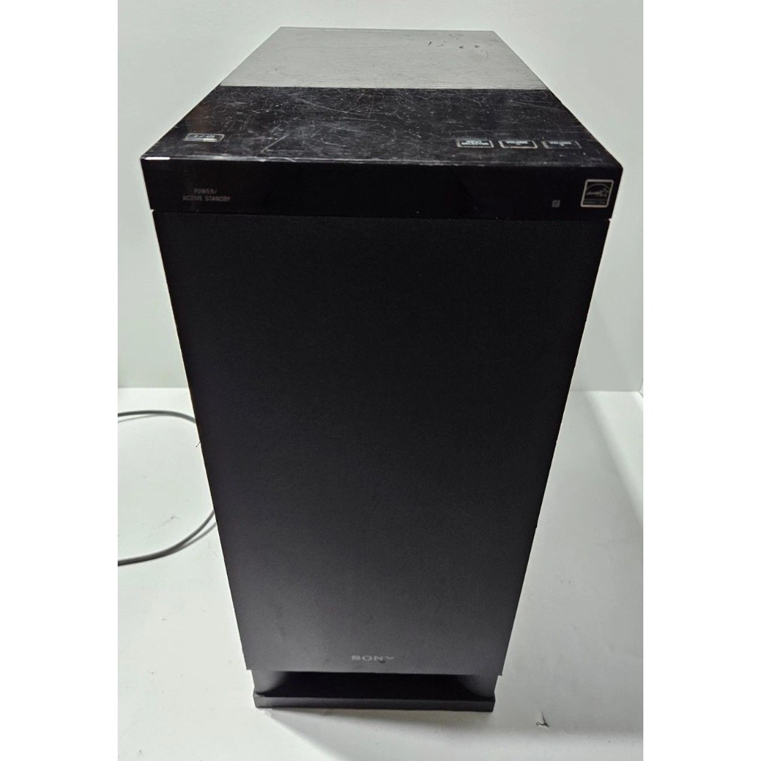 Sony SA-WCT150 Home Theater Audio Active Powered Subwoofer Black Tested
