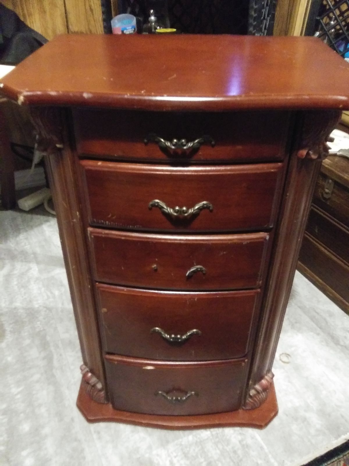 vintage jewelry box