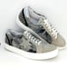 Steven of New York Women's Pre-owned Designer Camo Studded Sneakers -sz. 8 1/2