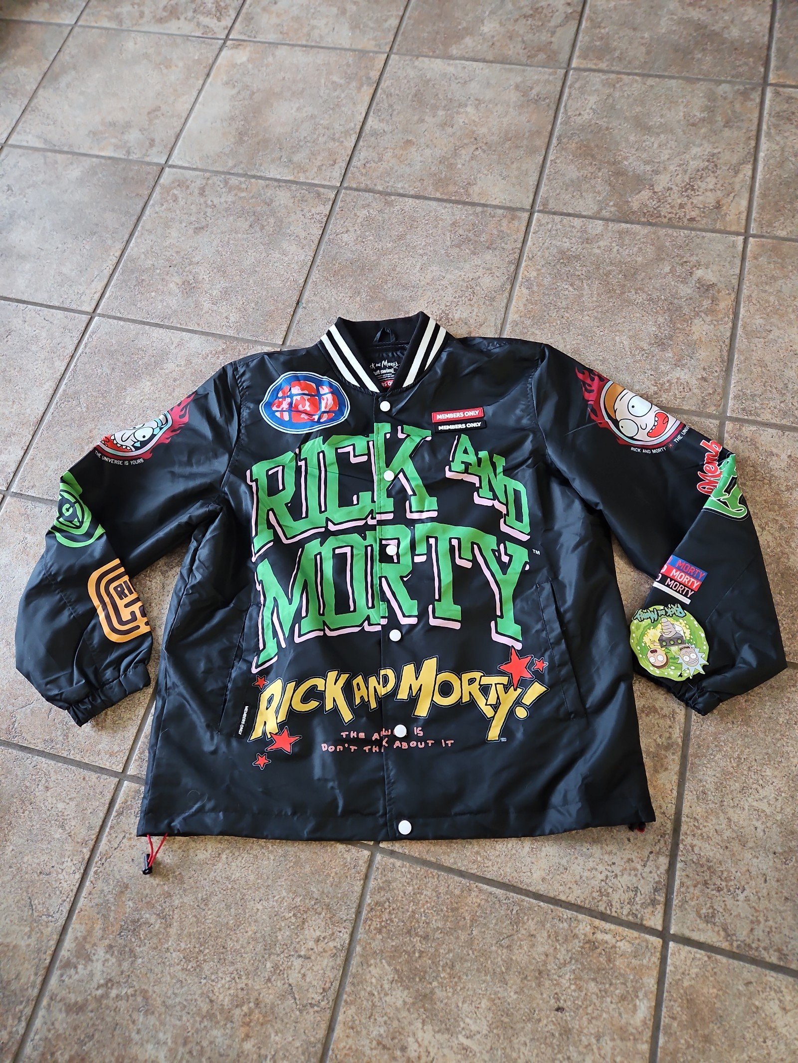 Rick and Mortu jacket size L NWT OPEN TO OFFERS