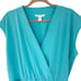 Athleta Romper Womens M ligh blue Marlow V-Neck Waist Tie Athletic Stretchy NWT