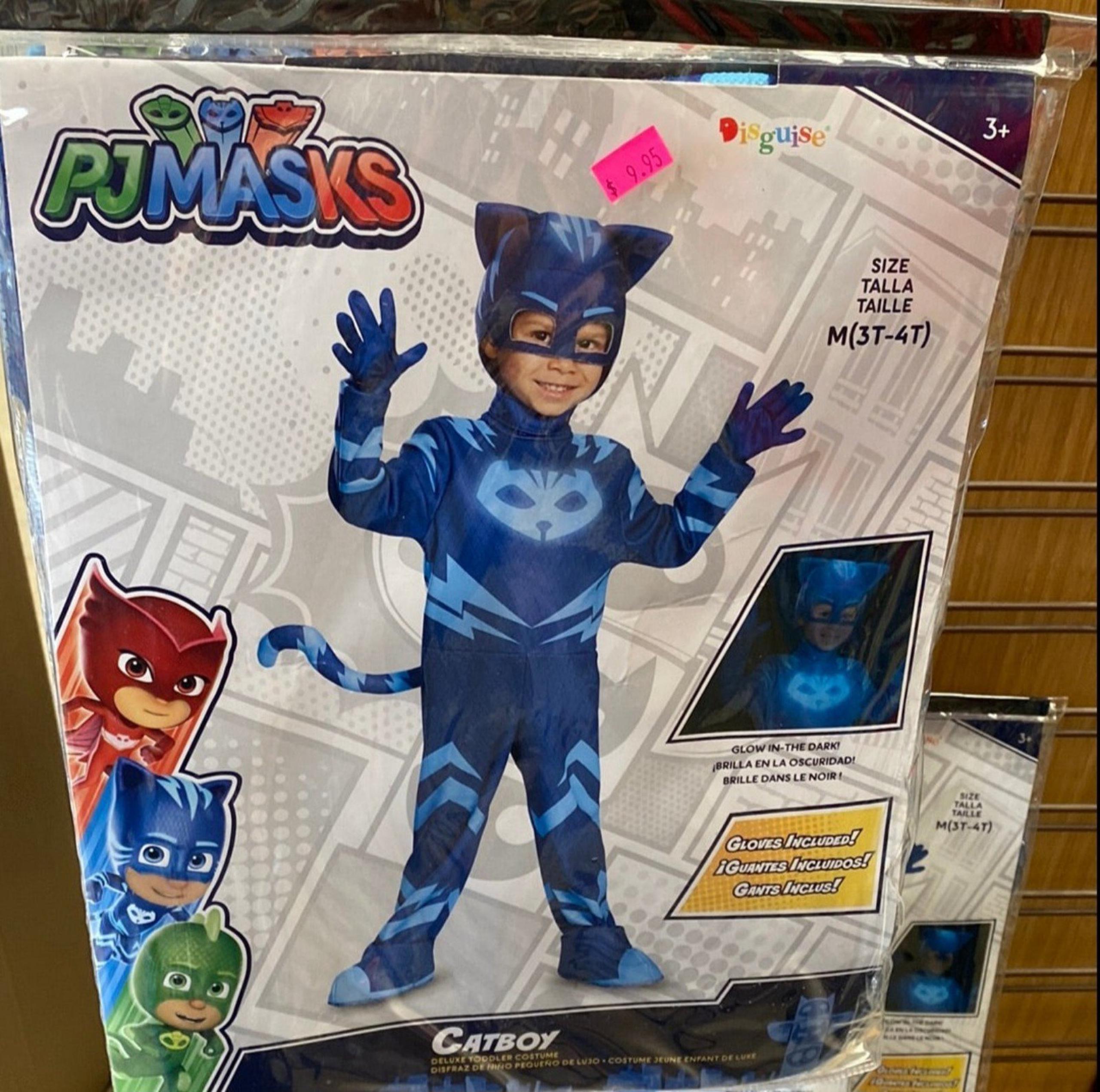 PJ Masks Deluxe Catboy Costume 3T/4T med