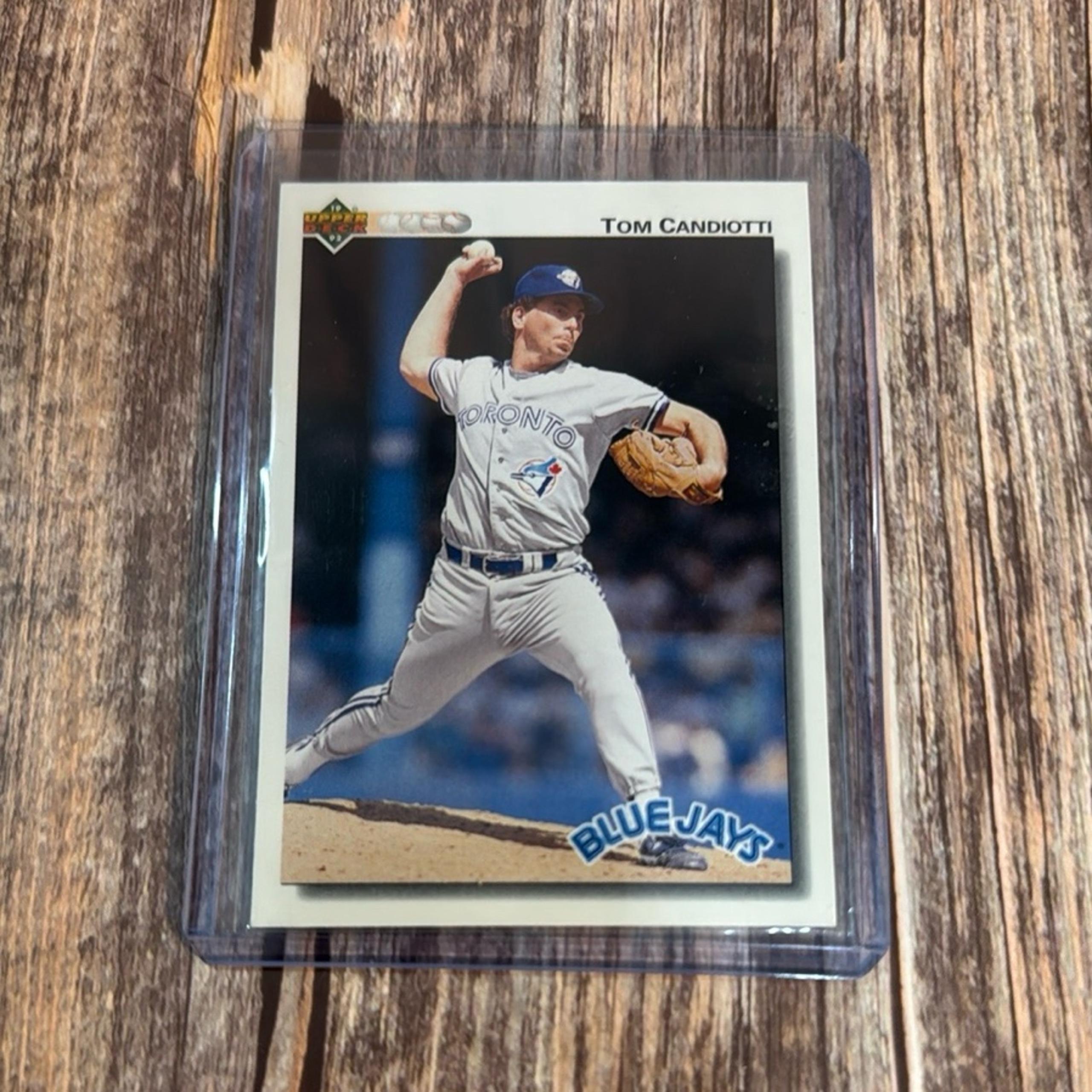 1992 Upper Deck Tom Candiotti #447 Baseball Trading Card Item #ME4990