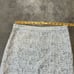 Rachael Zoe Skirt Womens 6 Silver Gold Cream Mini Lined Side Zip F17S43