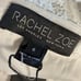 Rachael Zoe Skirt Womens 6 Silver Gold Cream Mini Lined Side Zip F17S43