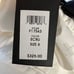 Rachael Zoe Skirt Womens 6 Silver Gold Cream Mini Lined Side Zip F17S43