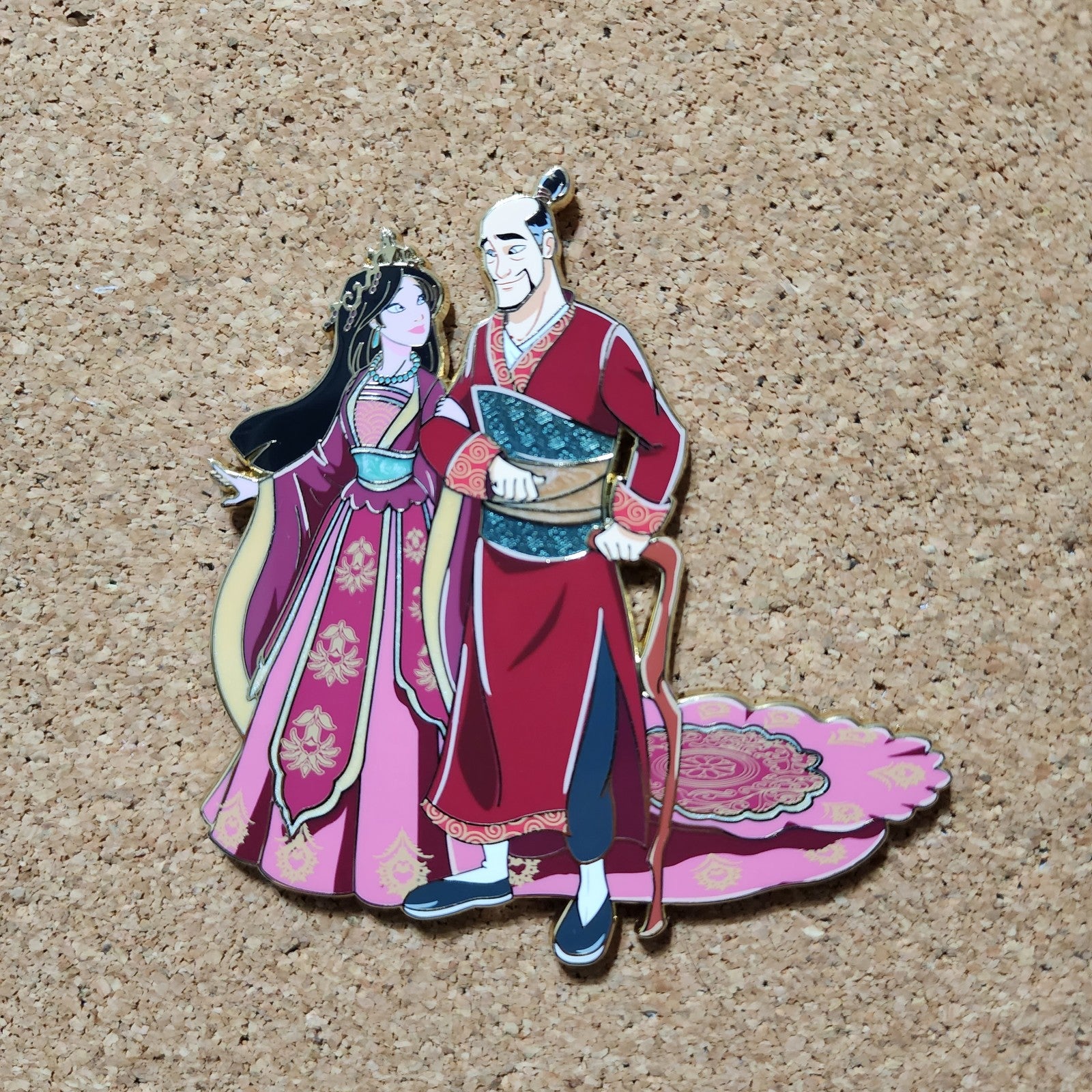 Fairytalepincess Daddy's Girl Mulan Pin
