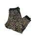Michael Kors Animal Print Cheetah Leopard Velour Joggers | Size 3X