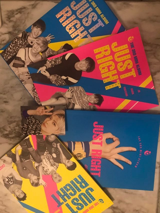 Got7 JUST RIGHT ALBUM W jackson PC