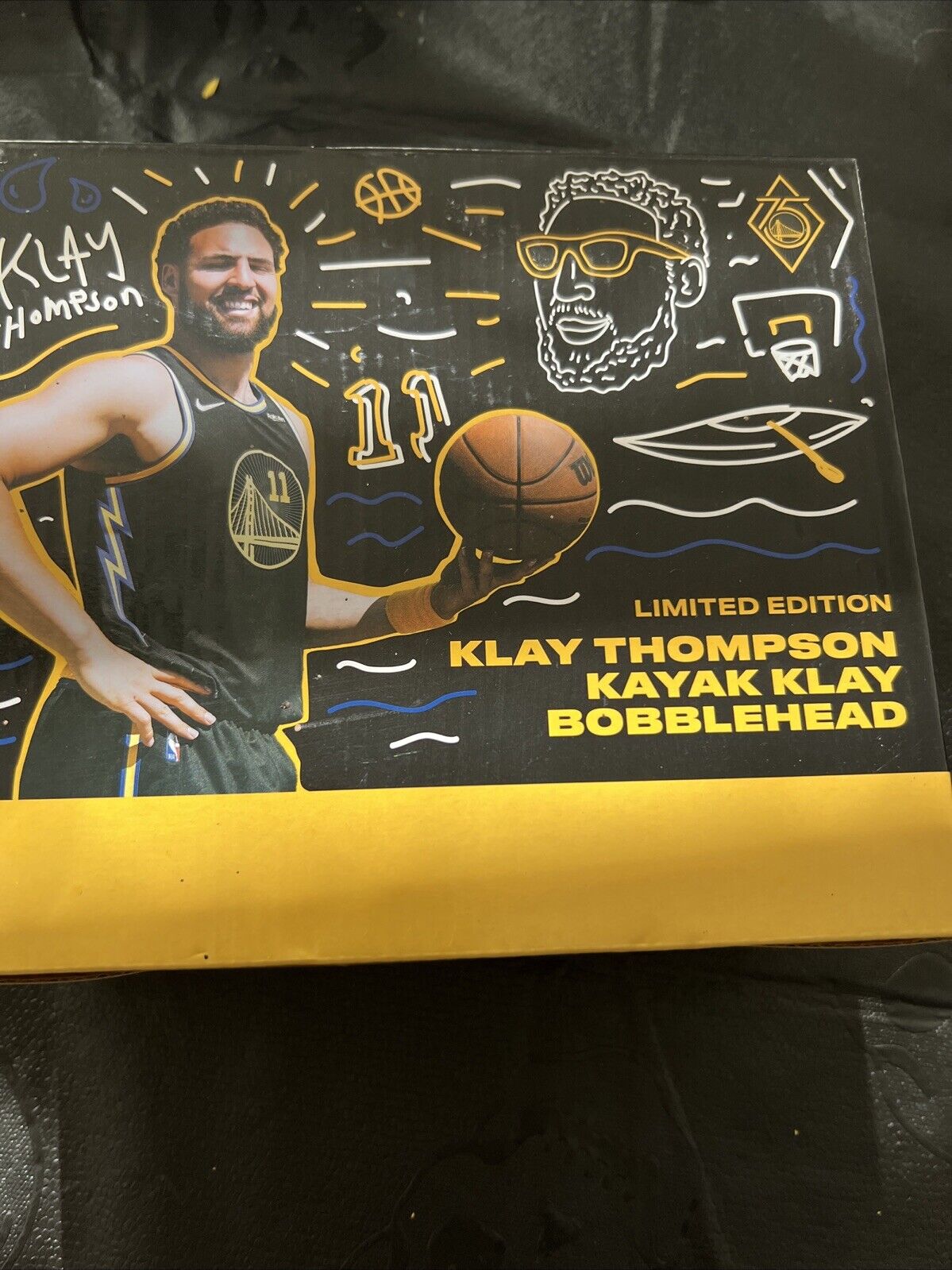 New Limited Edition Kaiser Permanente Klay Thompson Kayak Klay Bobblehead