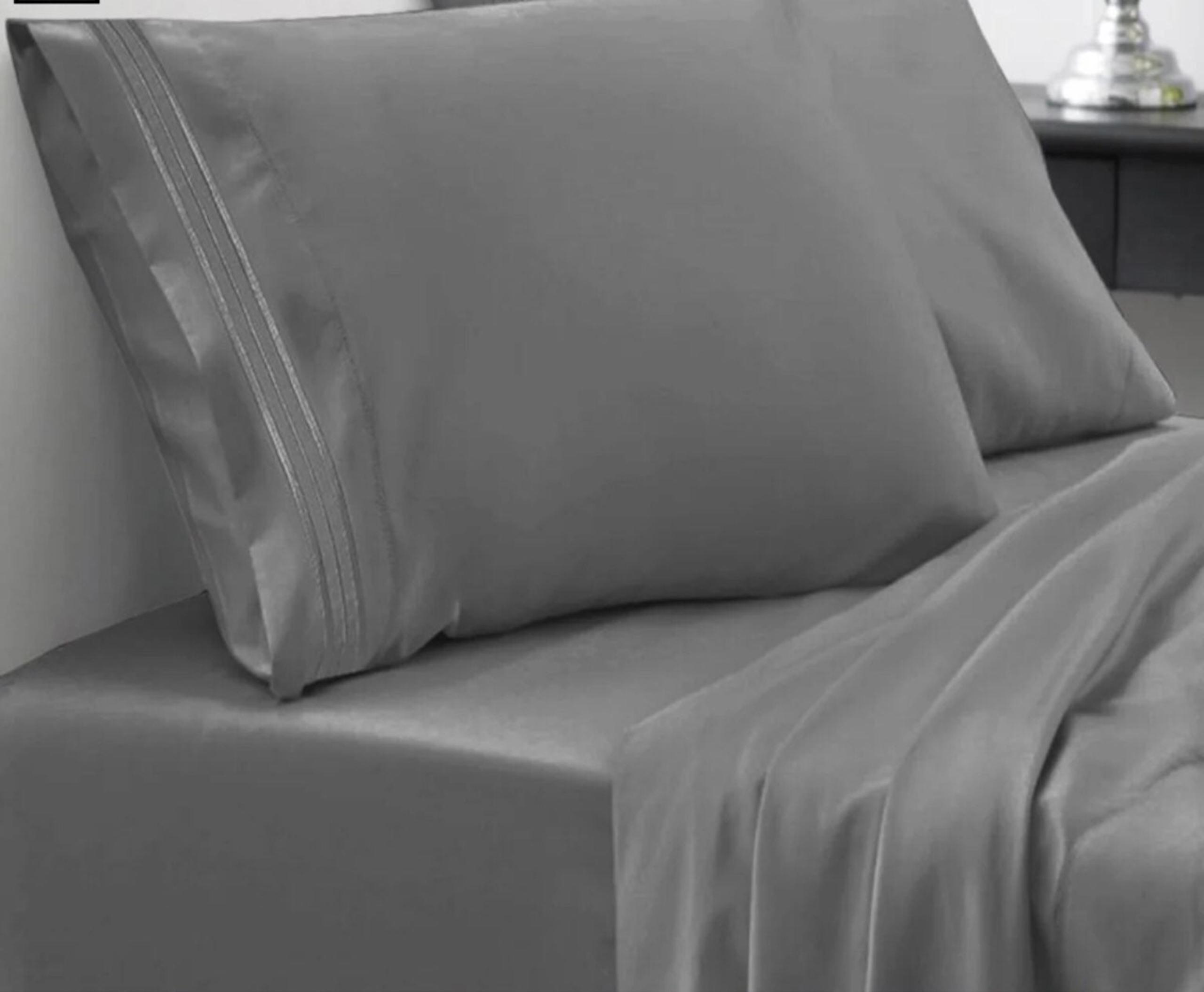 Bamboo Luxury Queen Sheet Set - Gray