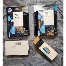 Lot of 4 x HP 78 Tri-Color C6578DN Ink Cartridges Genuine OEM Sealed Exp 2018/19