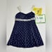 Vintage Deadstock NWT Suit Your Self Navy Blue One Piece Swimsuit Size 10 Retro