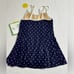 Vintage Deadstock NWT Suit Your Self Navy Blue One Piece Swimsuit Size 10 Retro