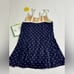 Vintage Deadstock NWT Suit Your Self Navy Blue One Piece Swimsuit Size 10 Retro