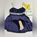 Vintage Deadstock NWT Suit Your Self Navy Blue One Piece Swimsuit Size 10 Retro