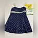 Vintage Deadstock NWT Suit Your Self Navy Blue One Piece Swimsuit Size 10 Retro