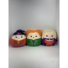 Squishmallow 8 HOCUS POCUS Sanderson Sisters Halloween Plush Set of 3 NWT