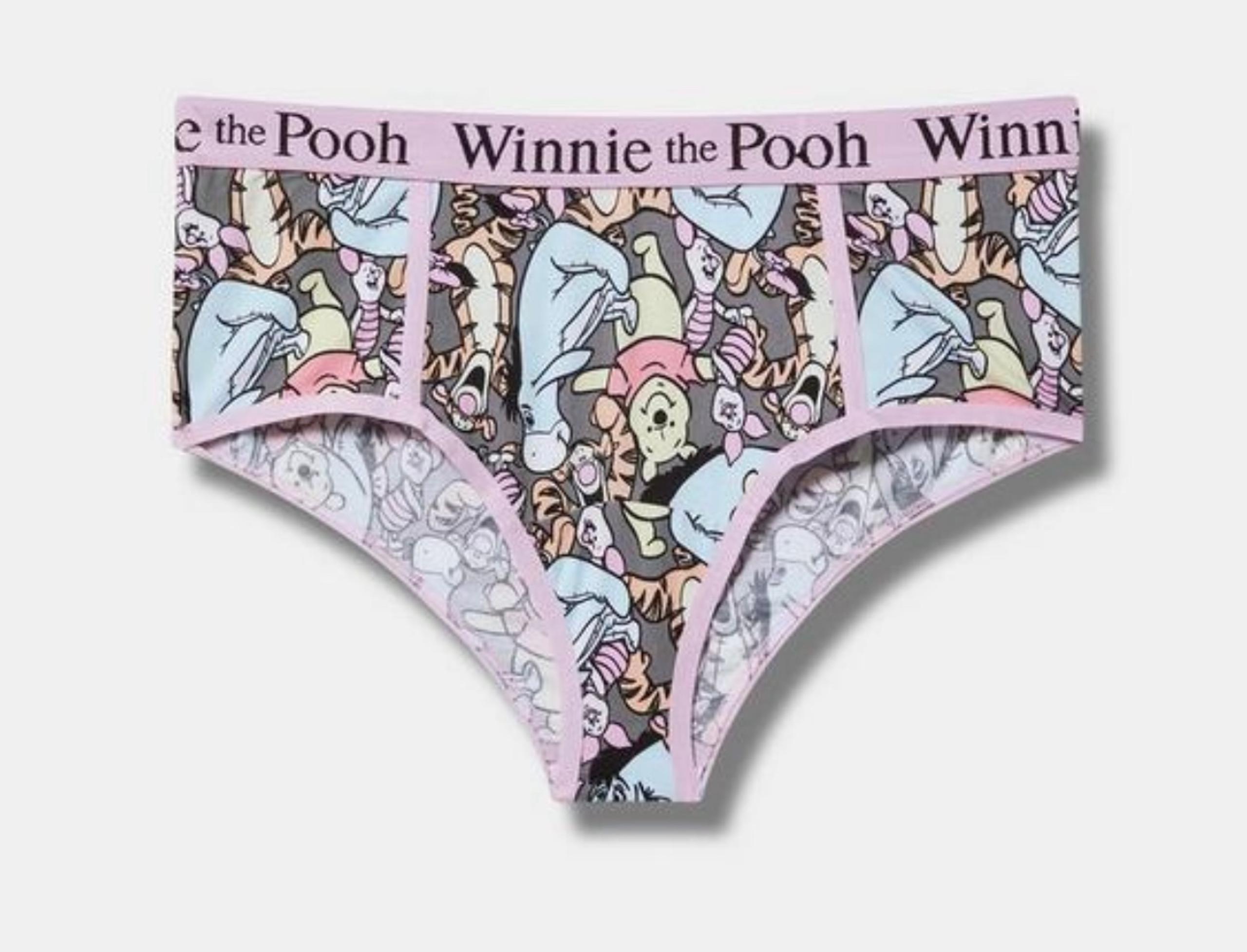NWT Torrid Disney Winnie the Pooh mid rise cotton cheeky panty size 3X