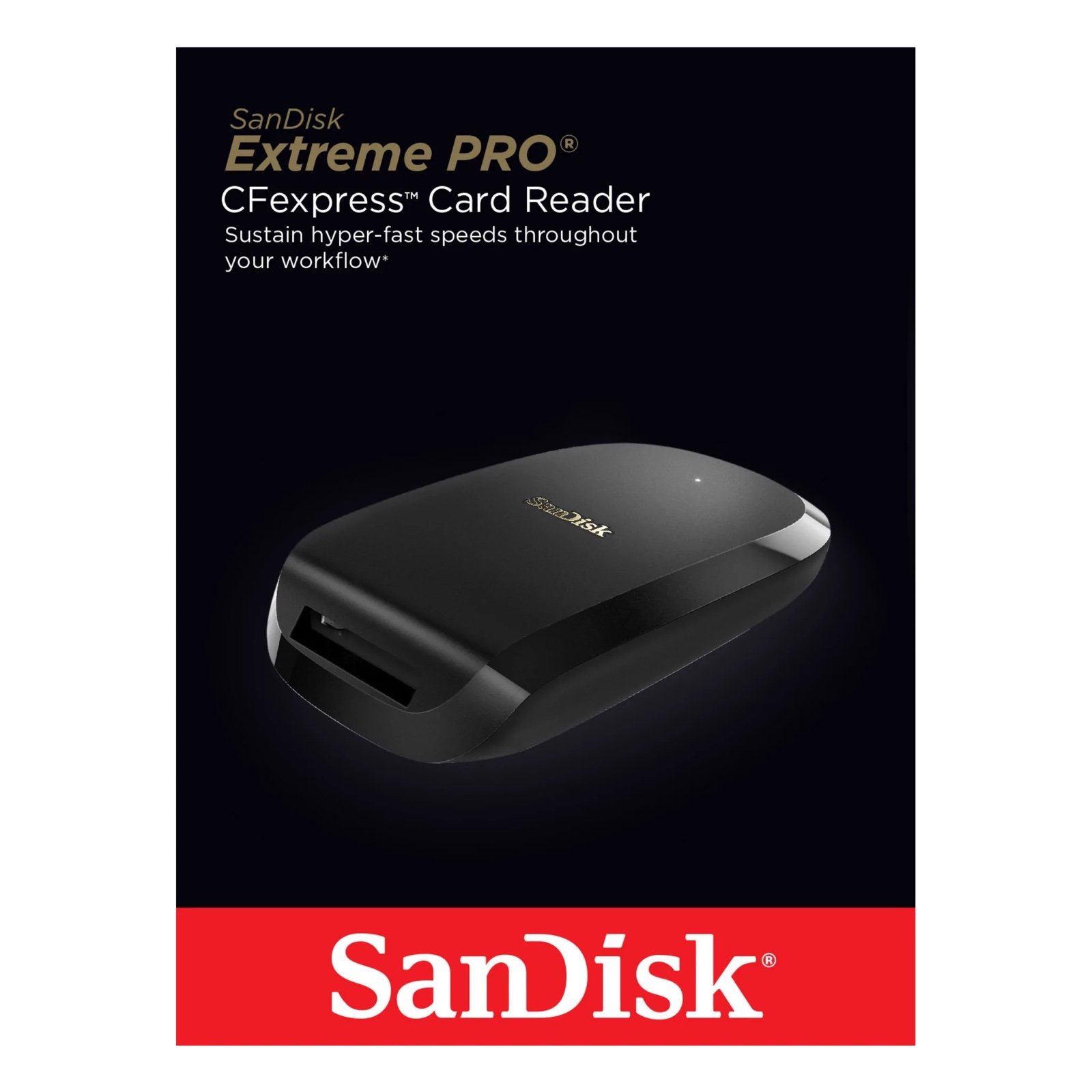 SanDisk Extreme PRO CFexpress Memory Card Reader USB 3.1 Digital Technology