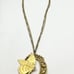 Vintage Large Butterfly Multi Chain Pendant Necklace