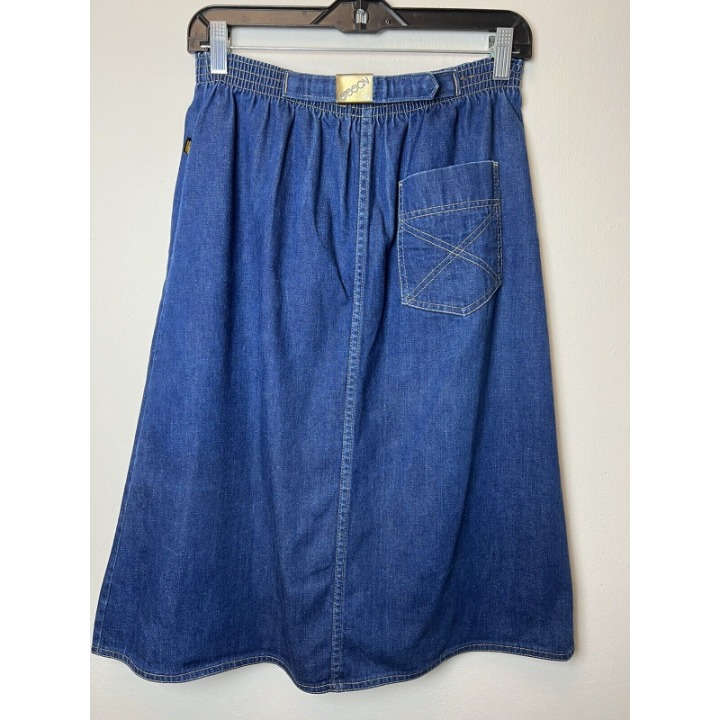 Vintage 80's Sasson Denim Jean Skirt