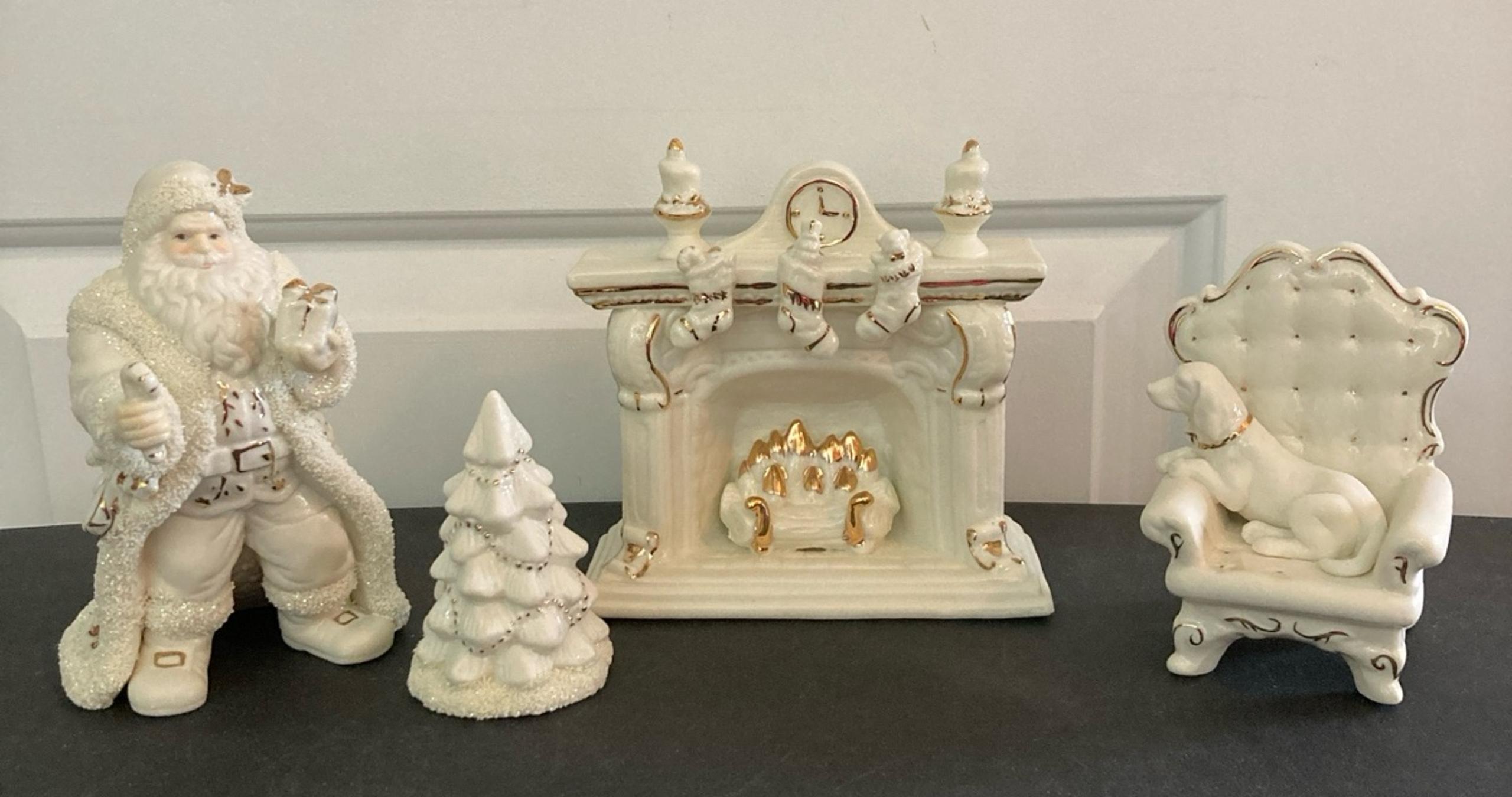 Vintage Christmas Display by International Bazaar ( 4 piece set)