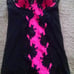 NWT VS Pink & Black Garter Slip 34 b