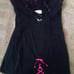 NWT VS Pink & Black Garter Slip 34 b